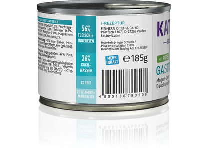 Kattovit Feline Diet Dose Gastro Pute 185g