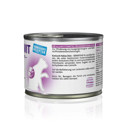 Kattovit Feline Diet Dose Sensitive Huhn 185g
