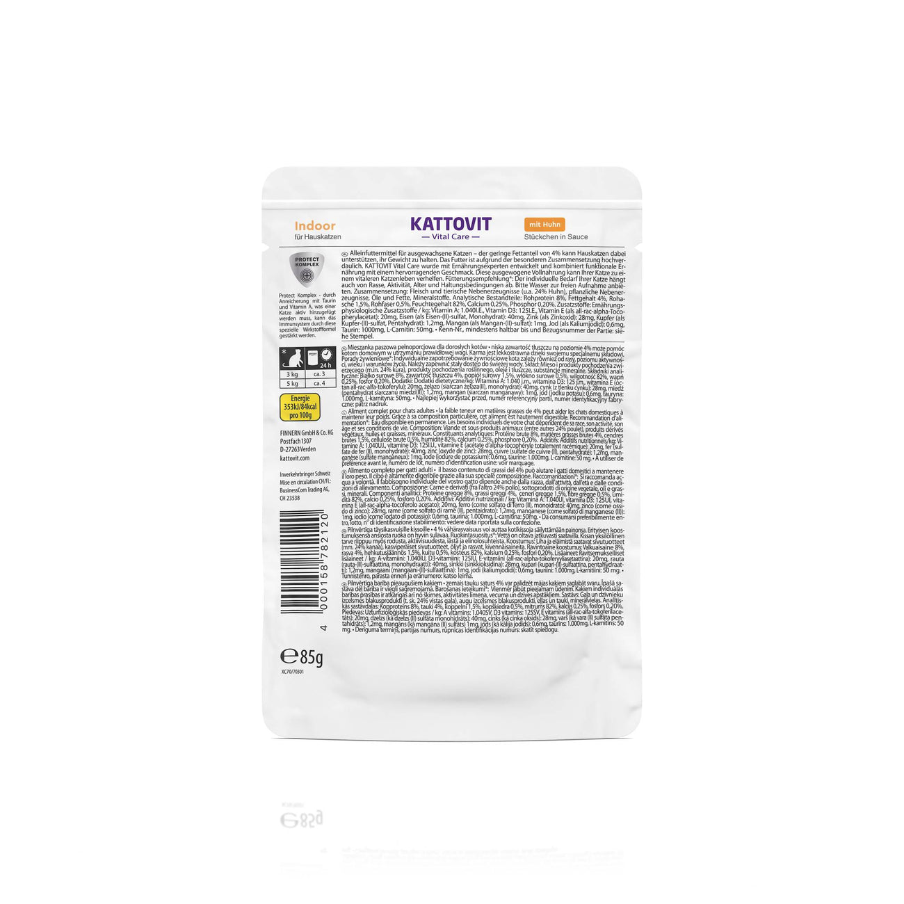 Kattovit Vital Care Frischebeutel Indoor 85g