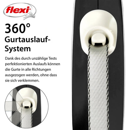 Flexi New Comfort L mit Gurt 5m