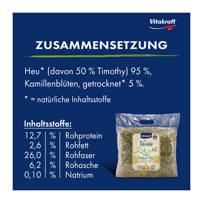 Vitakraft Vita Verde® Heu & Kamille, 500g