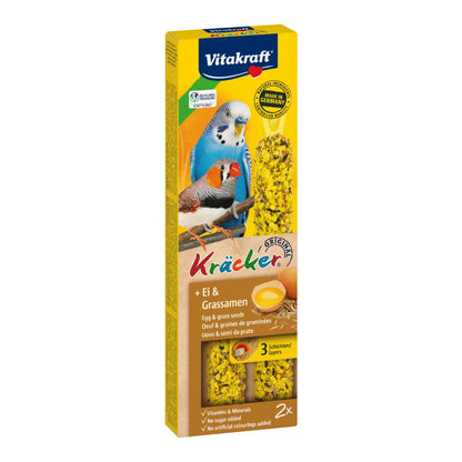 Vitakraft Kräcker® + Ei & Grassamen