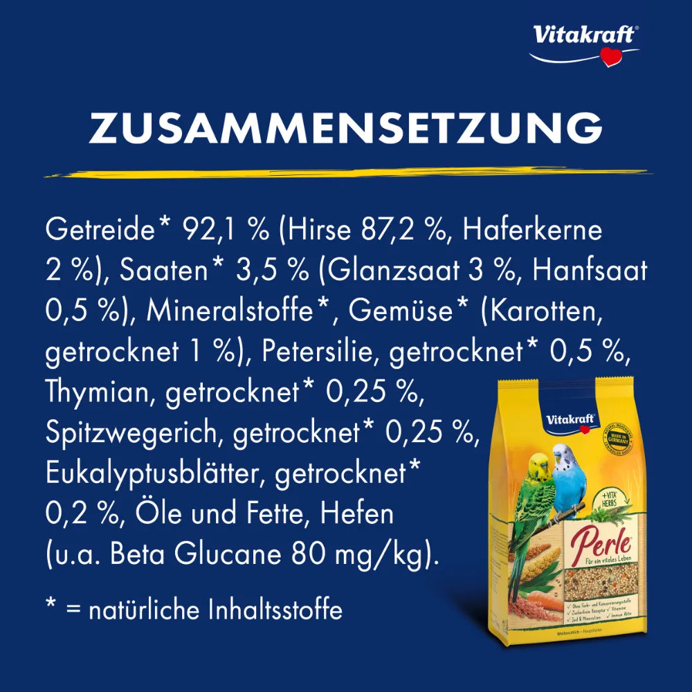 Vitakraft Sittich Perle® 1kg