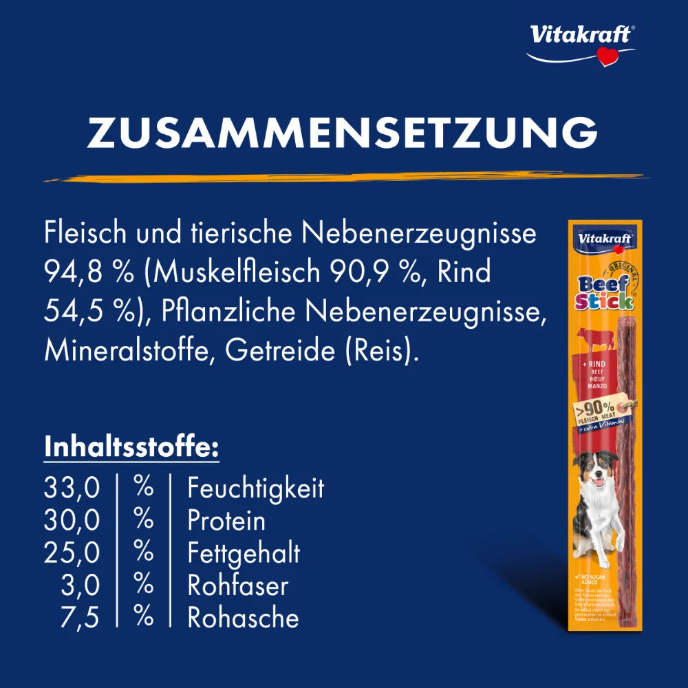 Vitakraft Beef Stick® Original Rind