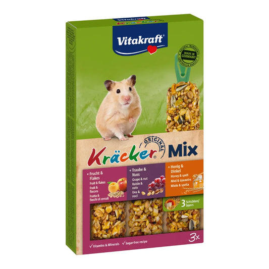 Vitakraft Kräcker® Mix + Honig / Nuss / Frucht