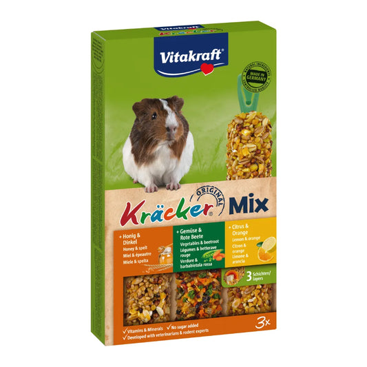 Vitakraft Kräcker® Mix + Citrus / Gemüse / Honig