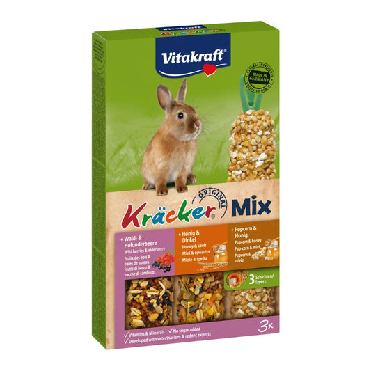 Vitakraft Kräcker® Mix + Waldbeere / Honig / Popcorn