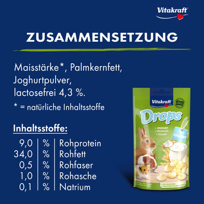 Vitakraft Drops + Joghurt 75g