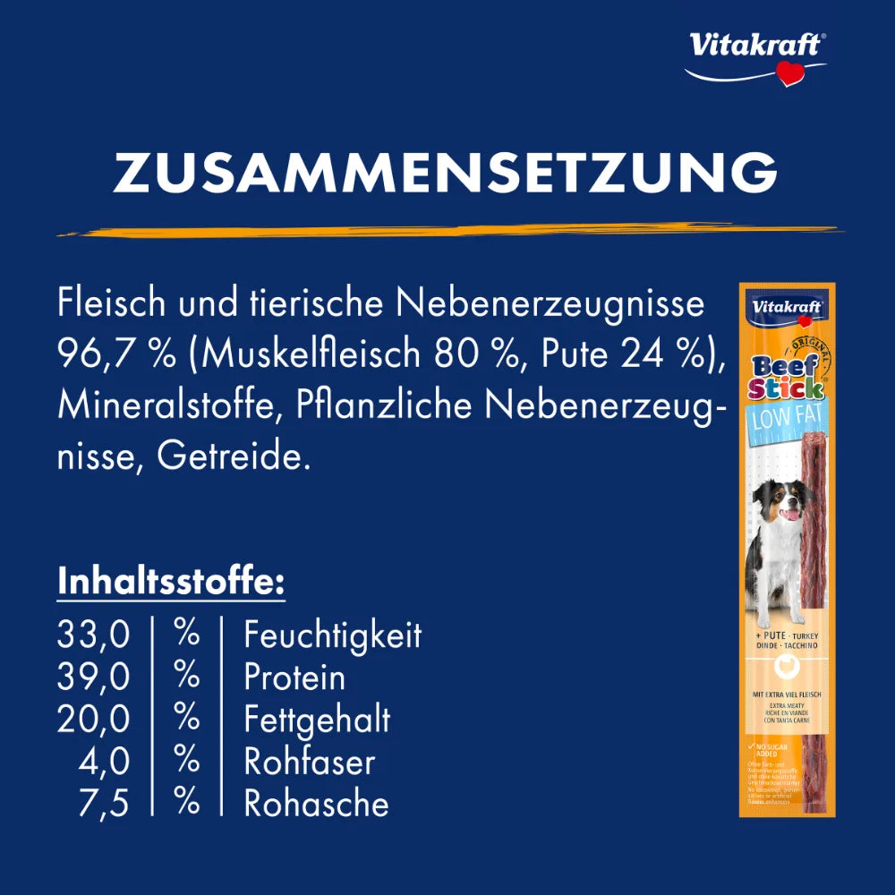 Vitakraft Beef Stick® Low Fat