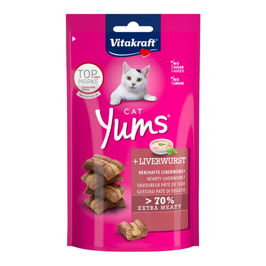 Vitakraft Cat Yums® + Leberwurst 40g