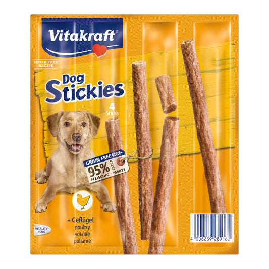 Vitakraft Dog Stickies + Geflügel 4Stk