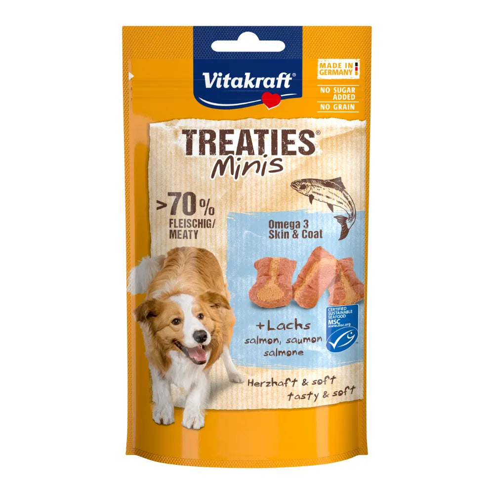 Vitakraft Treaties® Minis + Lachs & Omega 3 48g