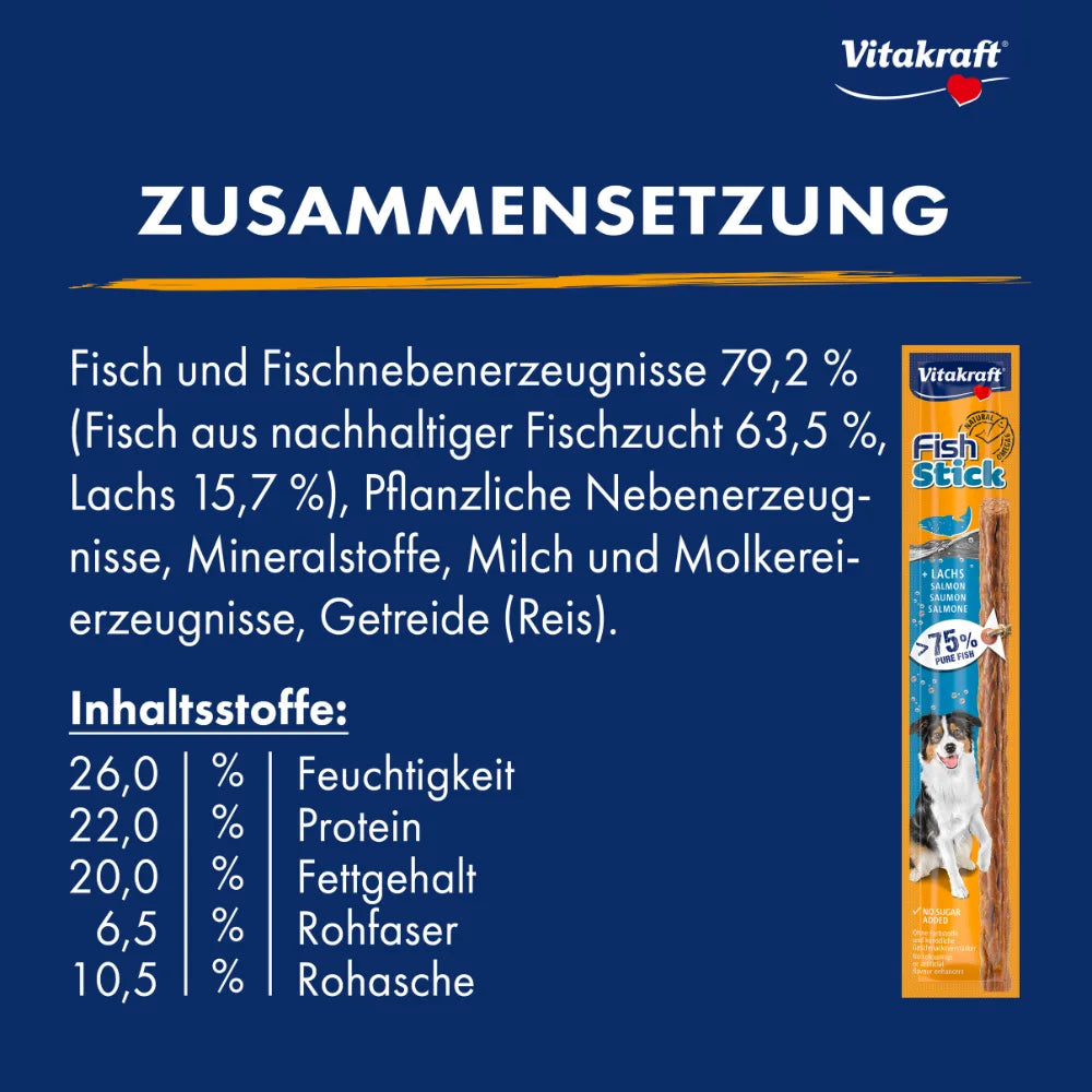 Vitakraft Fish Stick + Lachs