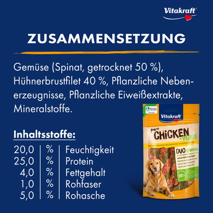 Vitakraft Spinat-Hühnchen-Sticks