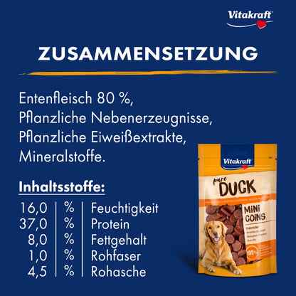 Vitakraft Duck, Mini Coins 80g