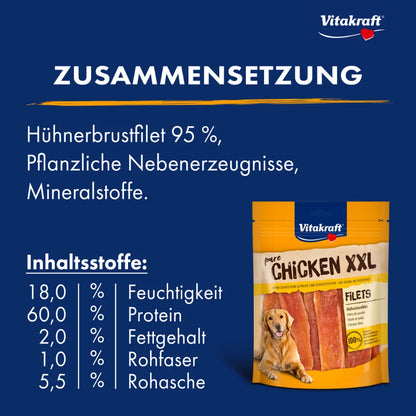 Vitakraft CHICKEN FILETS XXL Hühnchenfilet 250g