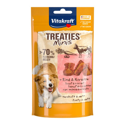 Vitakraft Treaties® Minis + Rind & Karotte 48g