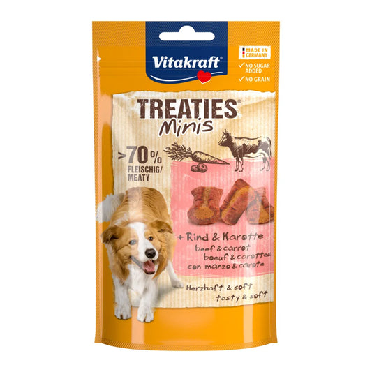 Vitakraft Treaties® Minis + Rind & Karotte 48g