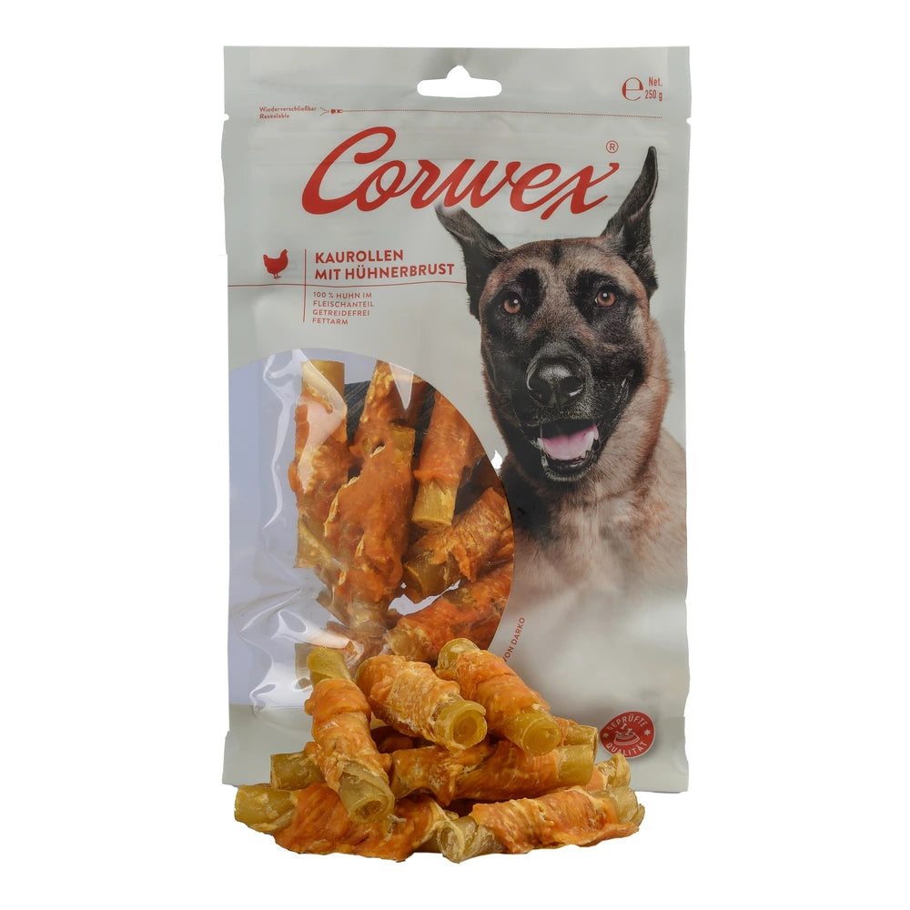 Corwex Hühnerbrust Kaurolle 250g