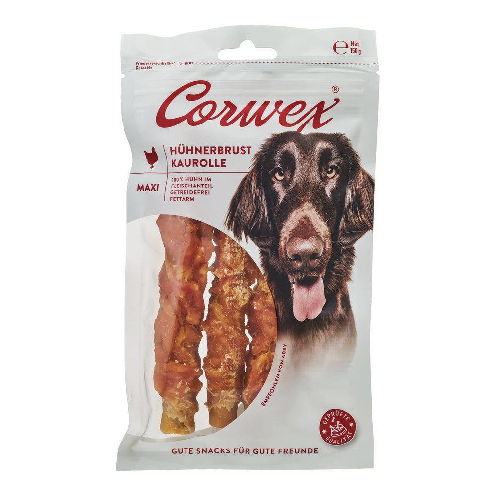 Corwex Maxi-Kaurolle mit Huhn 3er-Pack, 150g