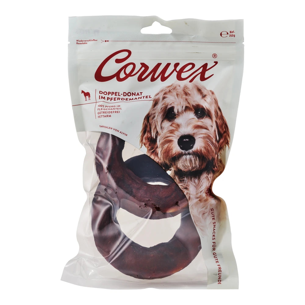 Corwex Doppel-Donut mit Perd 2er-Pack, 250g