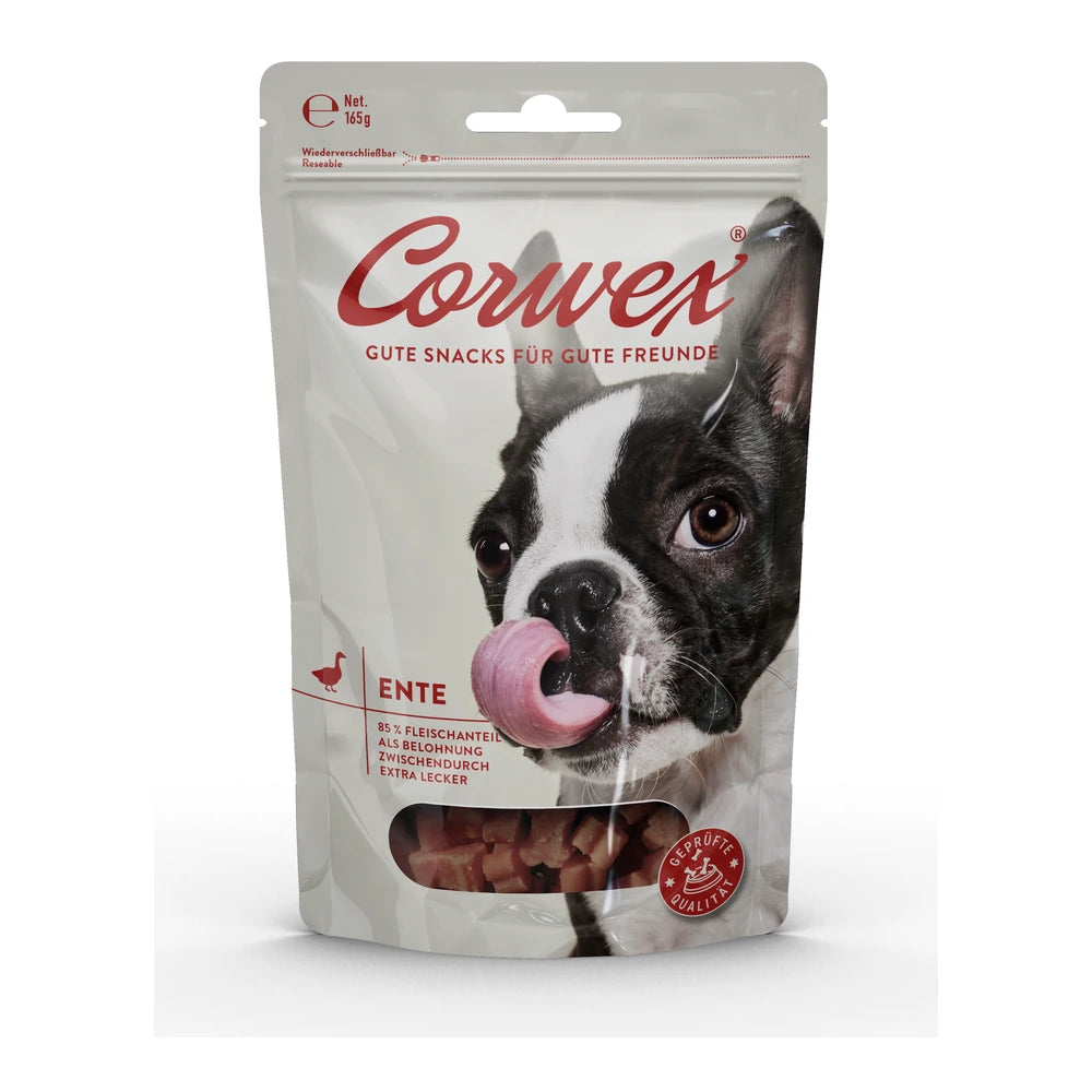 Corwex Soft Treats - Ente 165g - Glutenfrei