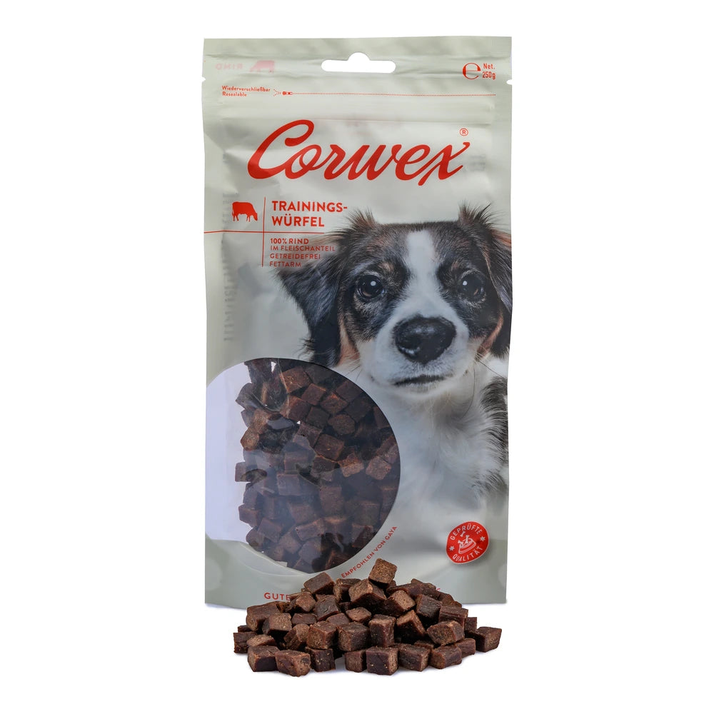 Corwex Trainingswürfel Rind 250g
