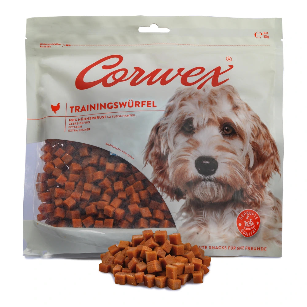 Corwex Trainingswürfel Huhn 500g