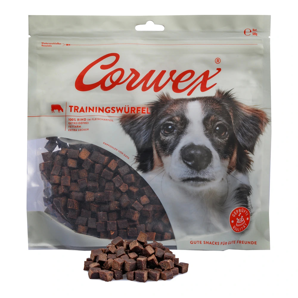 Corwex Trainingswürfel Rind 500g