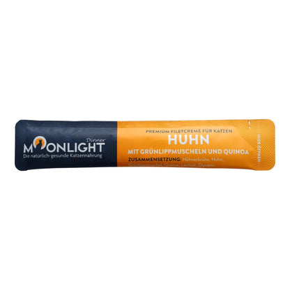 Moonlight Filet Creme Huhn, Grünlipp & Quinoa 4x15g