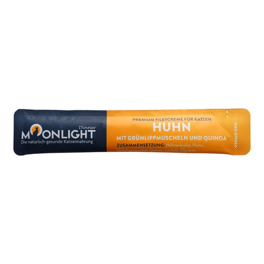 Moonlight Filet Creme Huhn, Grünlipp & Quinoa 4x15g