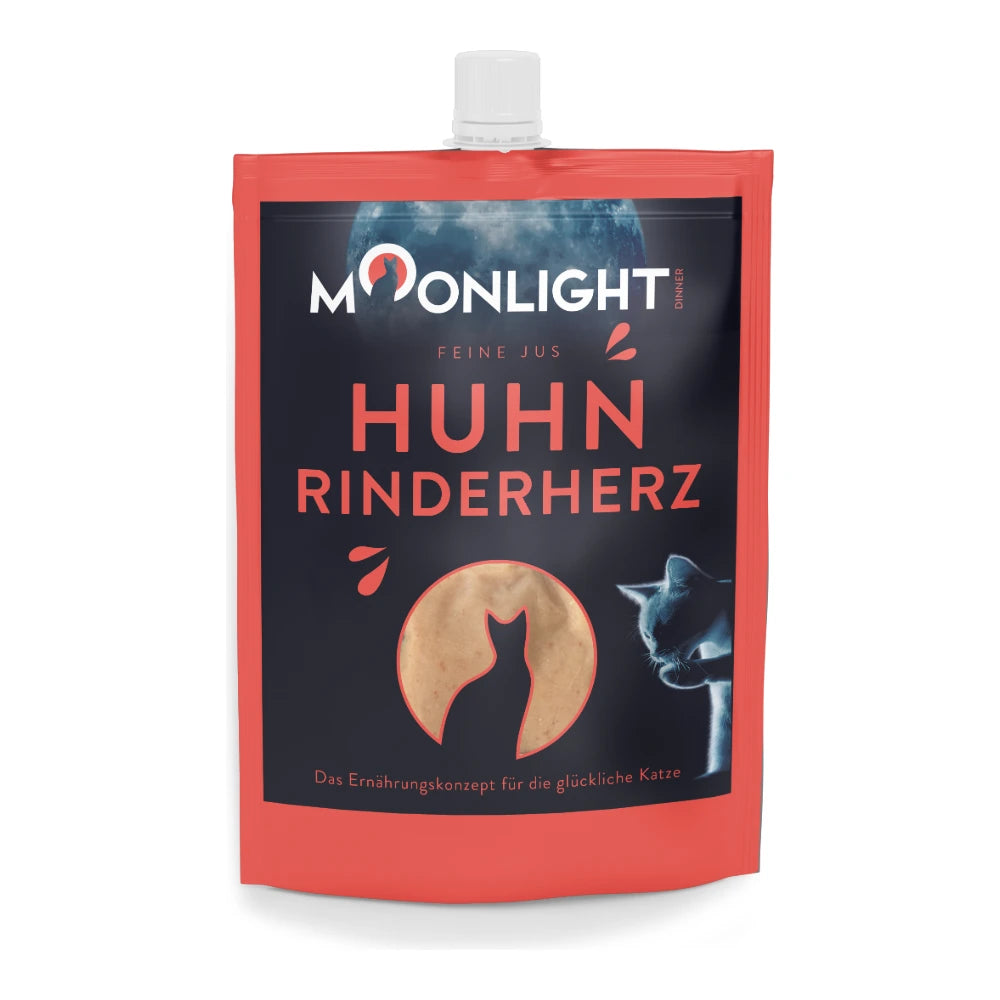 Moonlight Feine Jus - Huhn mit Rinderherz 60g