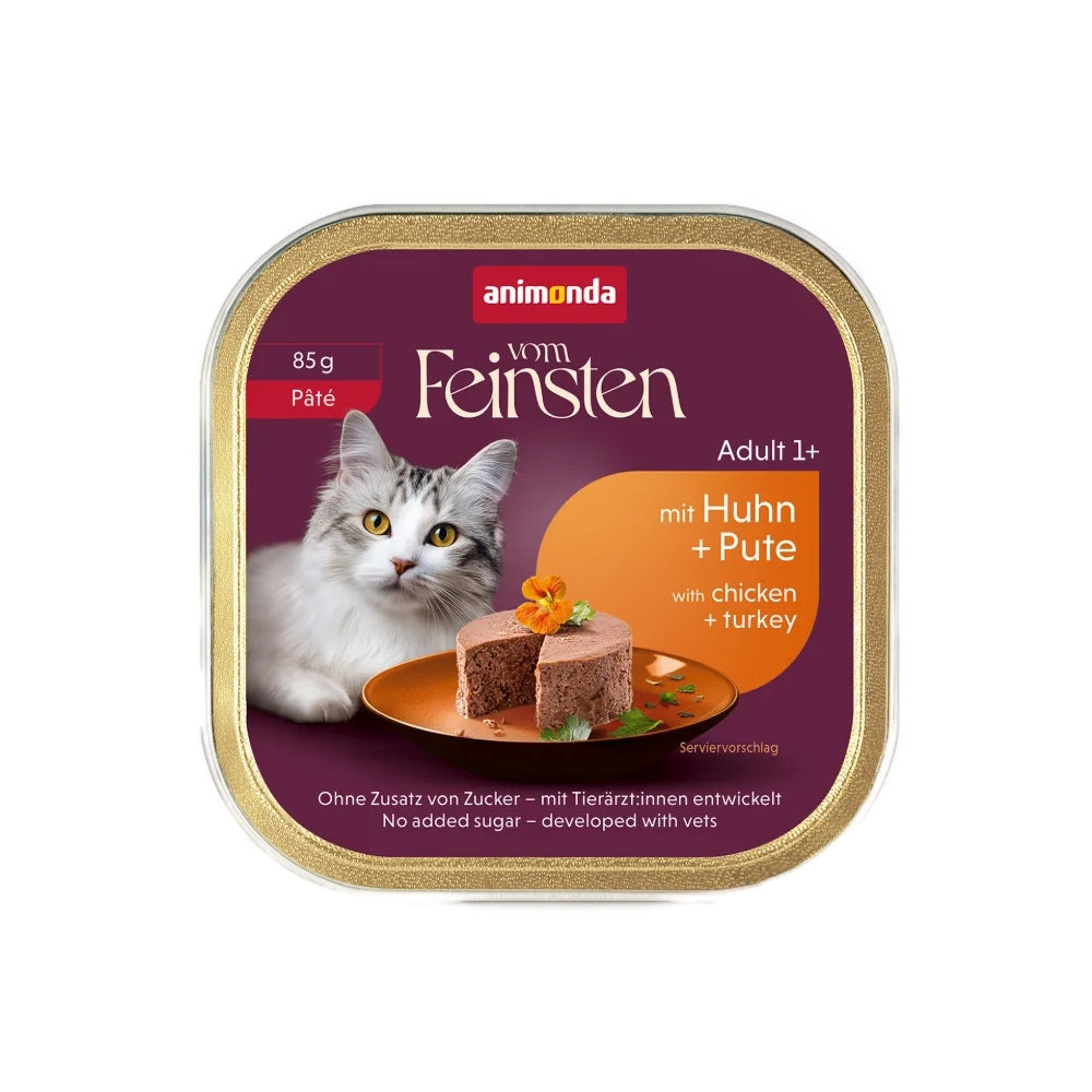 animonda Vom Feinsten Adult Patè Huhn+Pute 85g