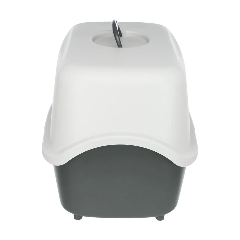 TRIXIE Katzentoilette Vico, mit Haube 40x40x56cm, dunkelgrau/hellgrau