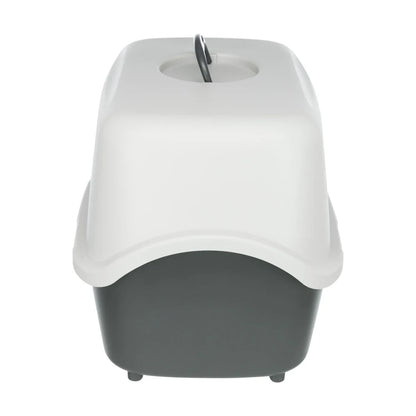TRIXIE Katzentoilette Vico, mit Haube 40x40x56cm, dunkelgrau/hellgrau