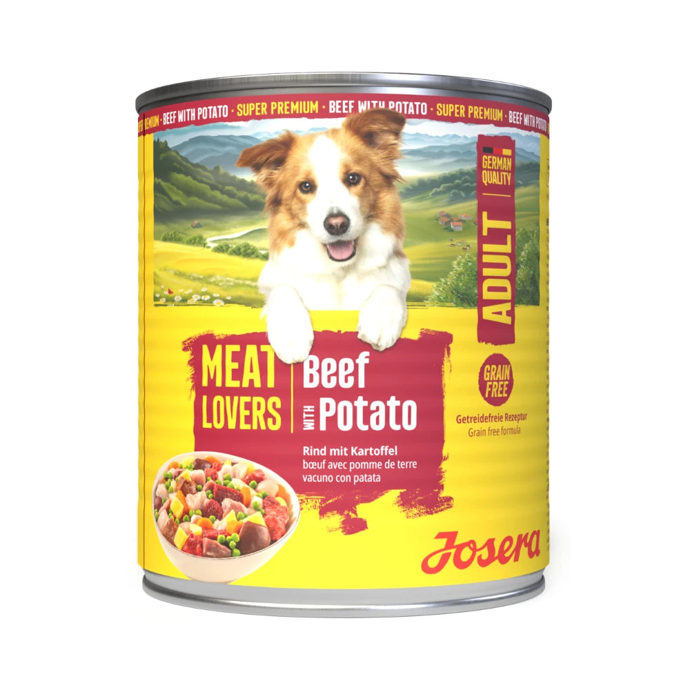 Josera Meatlovers Menu Beef with Potato 800g