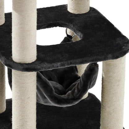 Nobby Kratzbaum Classic "ZADA" dunkelgrau 50 x 50 x 145cm