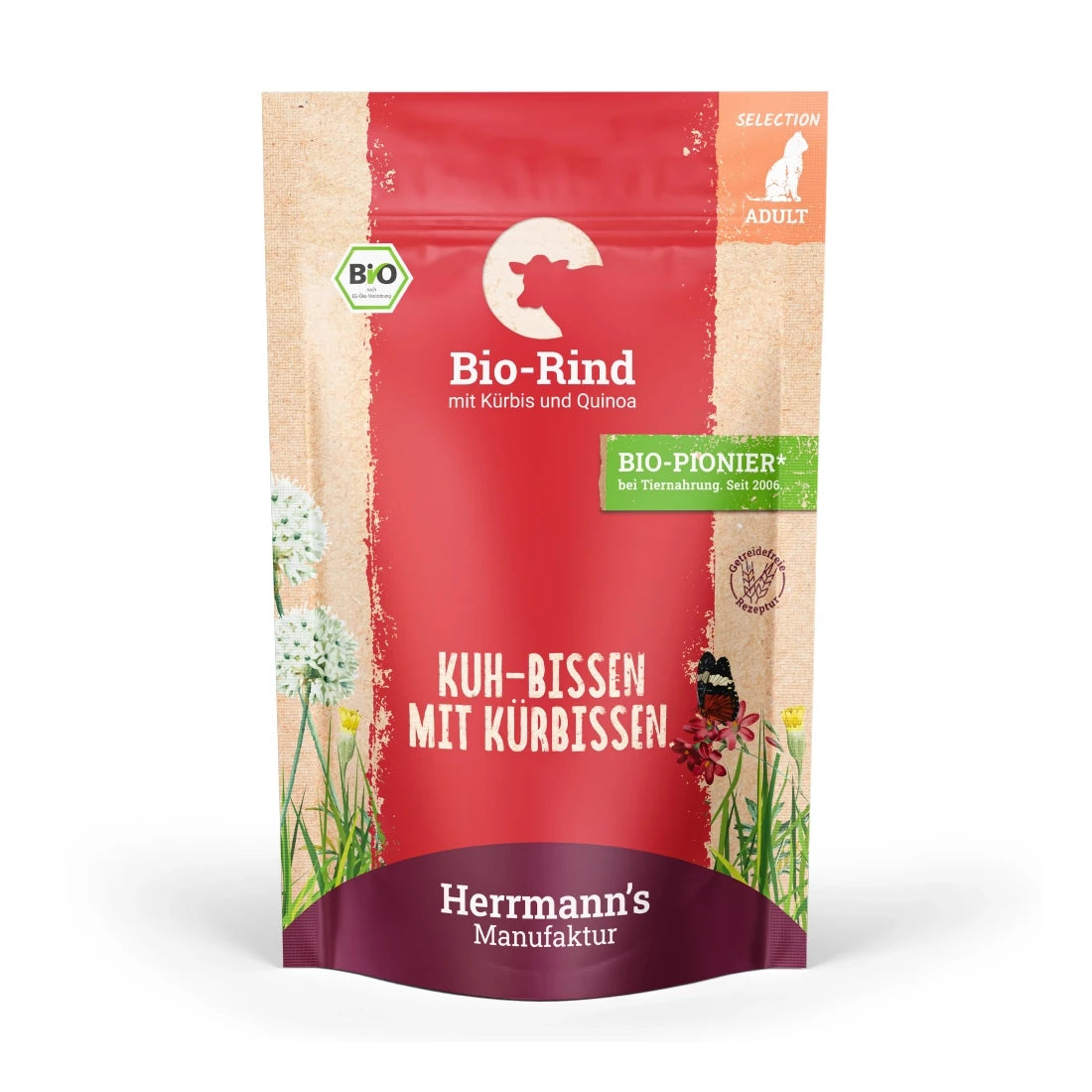 Herrmanns Selection Bio Rind mit Kürbis und Quinoa