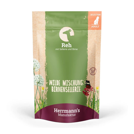 Herrmanns Selection Reh mit Sellerie und Birne