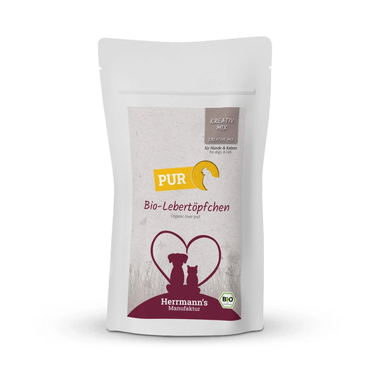 Herrmanns Kreativ-Mix Bio Lebertöpfchen 100g