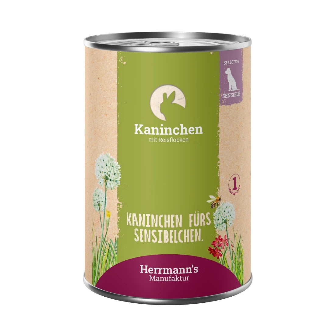 Herrmanns Selection Sensibel Kaninchen mit Reisflocken