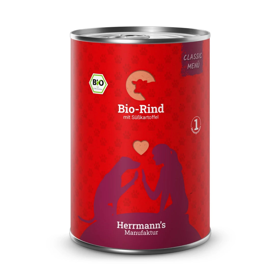 Herrmanns Classic Bio-Rind mit Süßkartoffeln