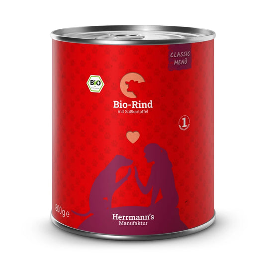 Herrmanns Classic Bio-Rind mit Süßkartoffeln