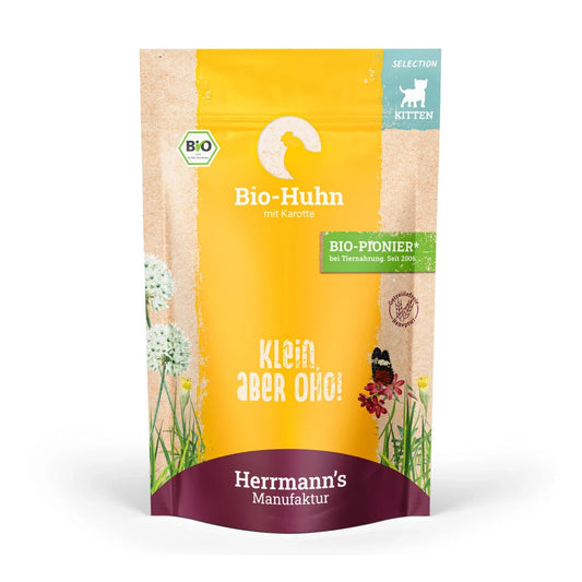Herrmanns Selection Kitten Bio Huhn mit Karotte