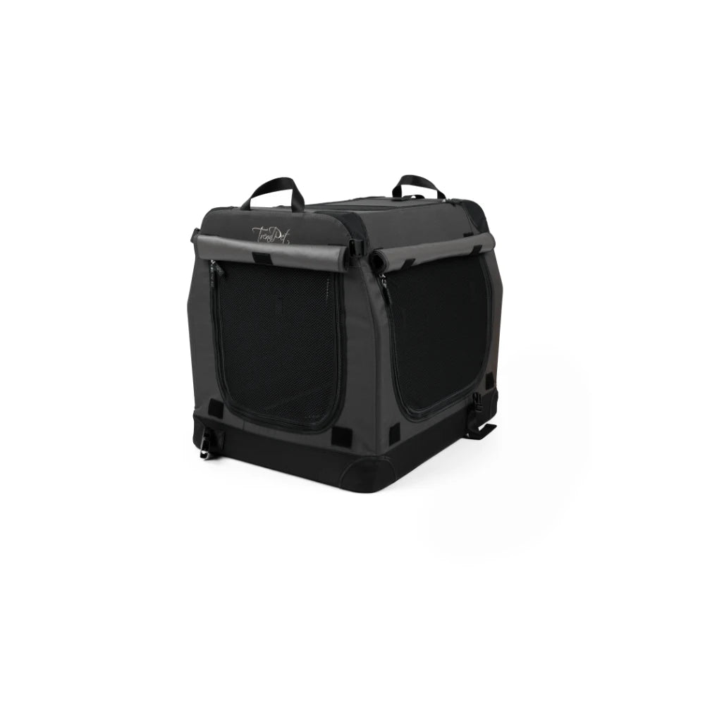 TrendPet TPX50-Pro faltbare Hundebox Grau 50x35x35 cm