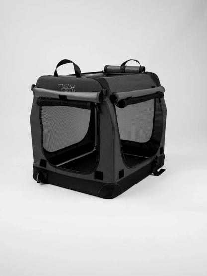 TrendPet TPX75-Pro faltbare Hundebox Grau 75x55x60cm