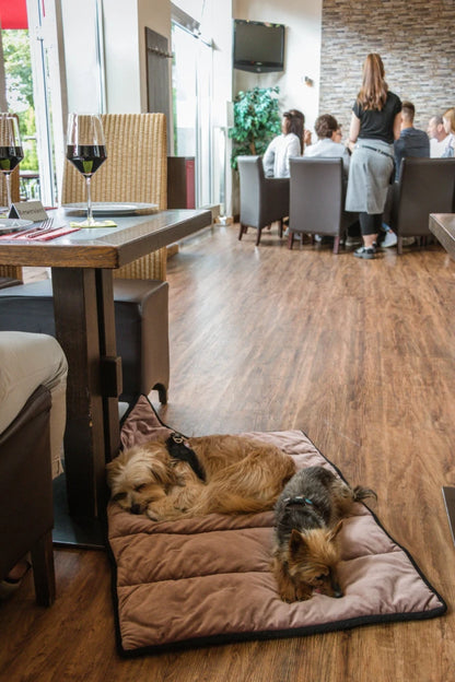 TrendPet Meine Restaurantdecke Altrosa kariert