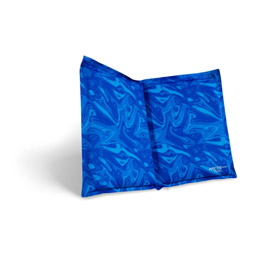 TrendPet Arctic Comfort Kühlmatte Blau gemustert