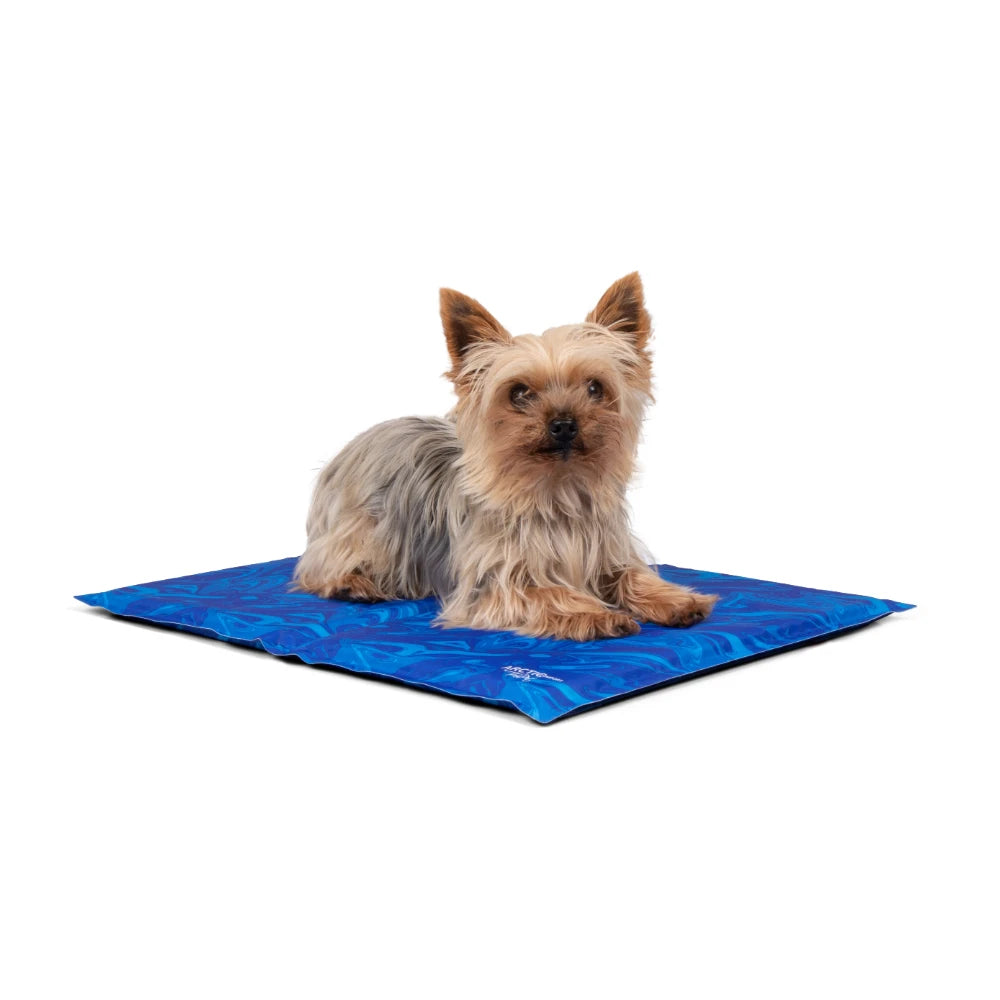 TrendPet Arctic Comfort Kühlmatte Blau gemustert