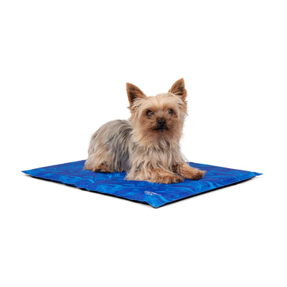 TrendPet Arctic Comfort Kühlmatte Blau gemustert